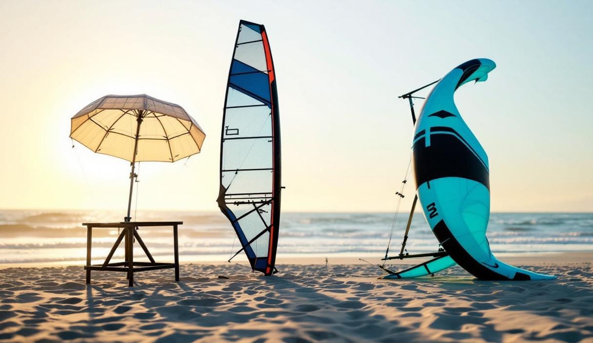origine du kitesurf - L'évolution technologique du kitesurf
