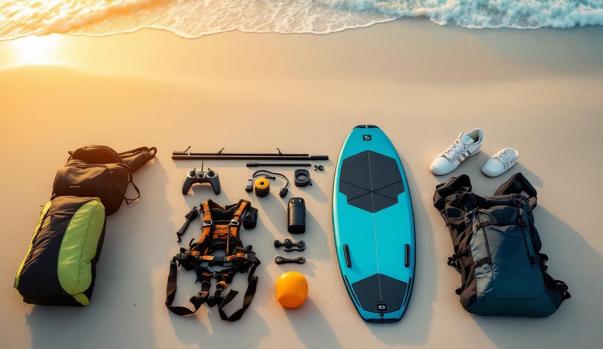 préparer trip kitesurf - Équipement indispensable : ne rien oublier