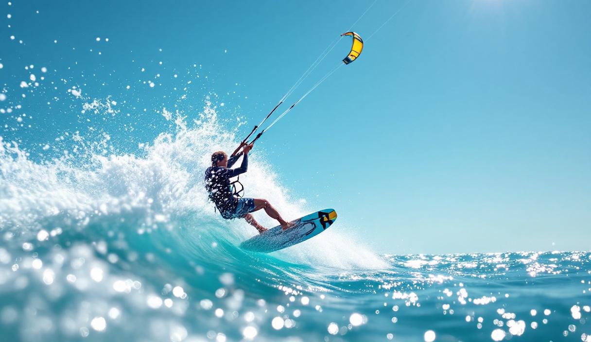 transition kitesurf - La Technique du Décollage Simple : Votre Première Transition