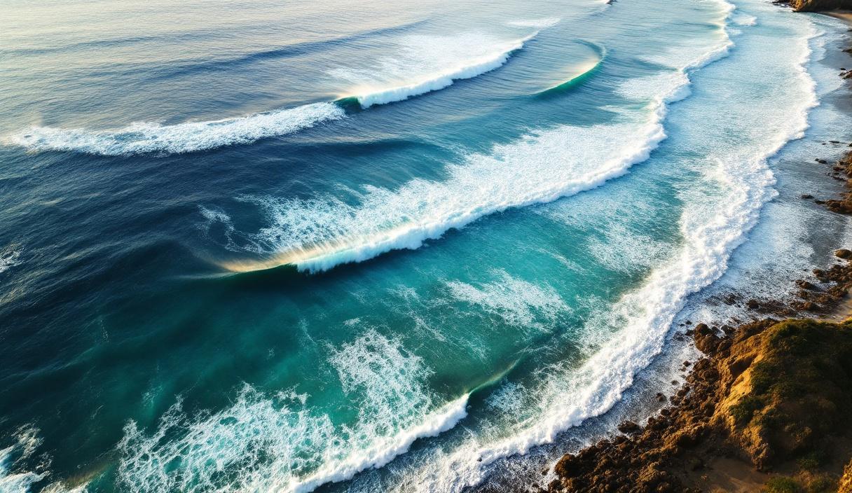 argot kitesurf - Différents types de vagues et spots de surf