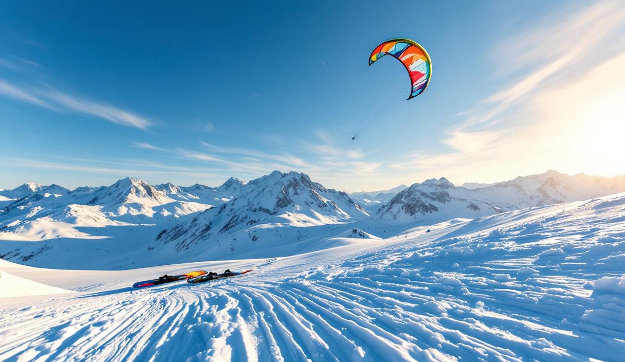snowkite - Techniques de Base et Pratique du Snowkite pour Débuter