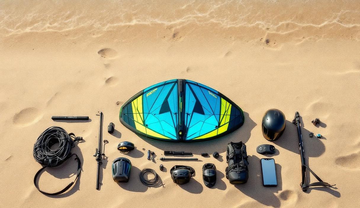 body drag kitesurf - Équipement et préparation nécessaires