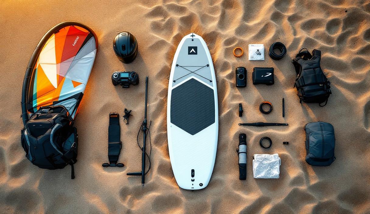 strapless kitesurf - Choisir son Équipement : Board, Aile et Accessoires Adaptés