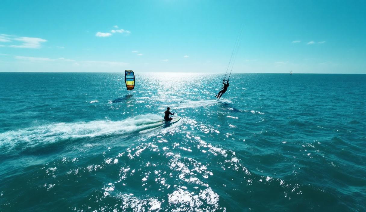règles de priorité kitesurf - Tribord vs bâbord : les règles essentielles