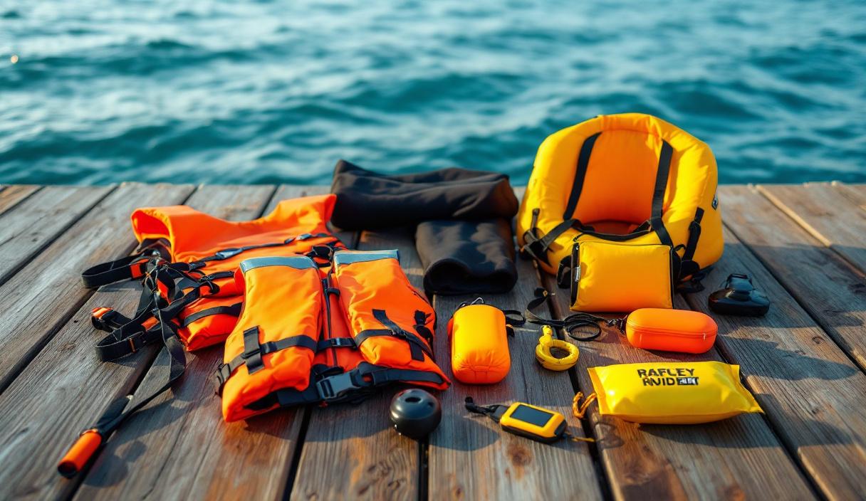 matériel perdu en mer kite - Équipements de sécurité essentiels pour le kite-surf
