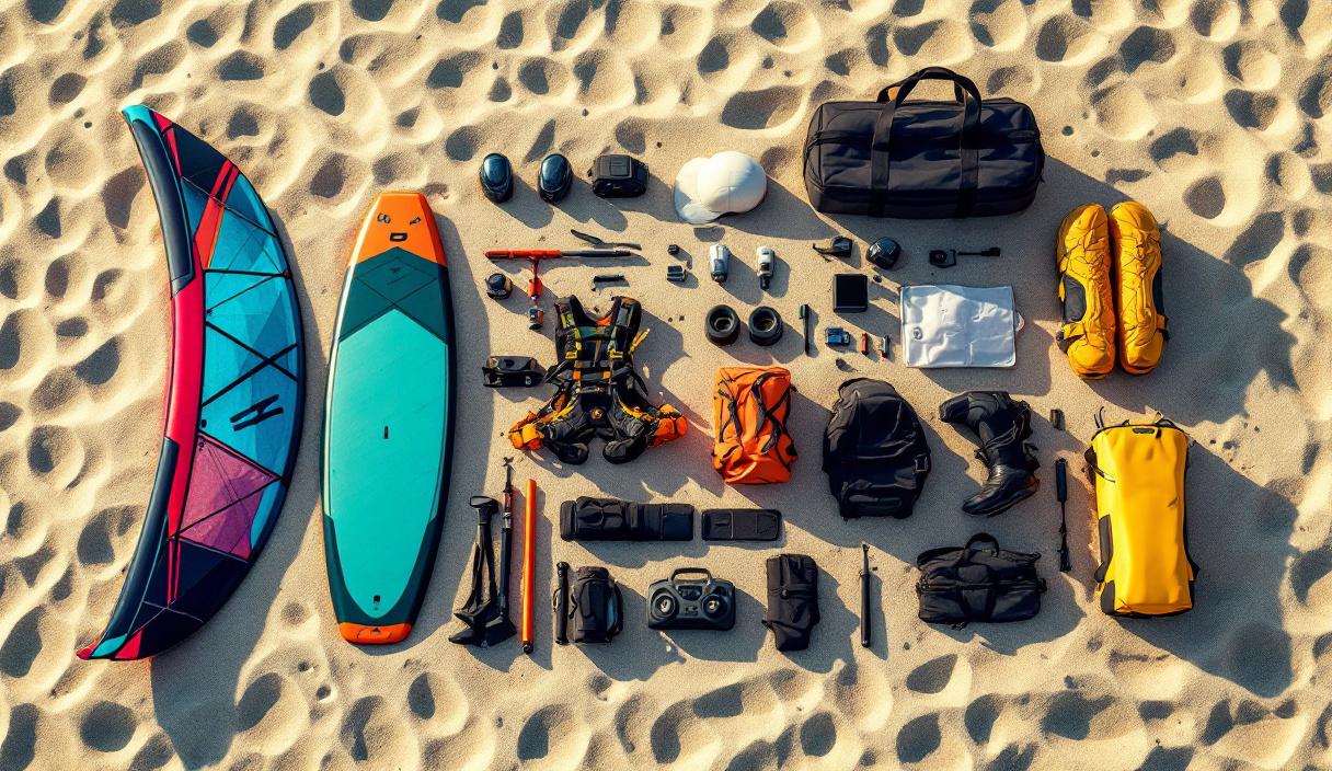 combien coûte le kitesurf - Packs kitesurf complets : tarifs et équipements inclus
