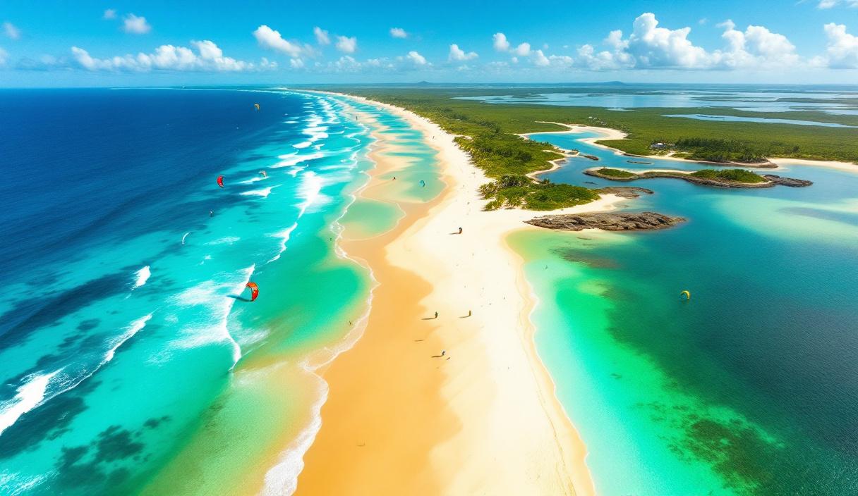 kitesurf Jericoacoara - Les meilleurs spots de kitesurf à Jericoacoara