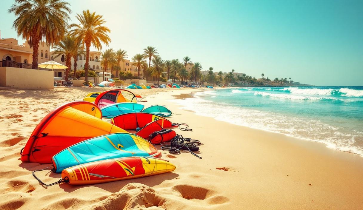 spot kitesurf Égypte - Séjours et stages de kitesurf en Égypte