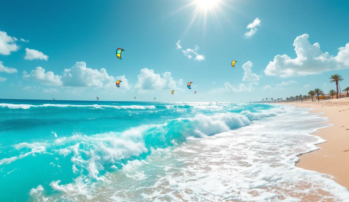 kitesurf El Gouna - Les meilleures périodes pour pratiquer le kitesurf à El Gouna