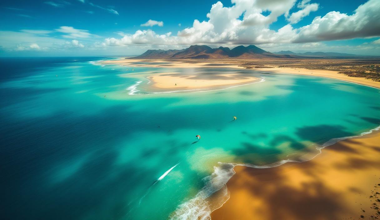 spot kitesurf Cap-Vert - Boa Vista : la destination phare du kitesurf
