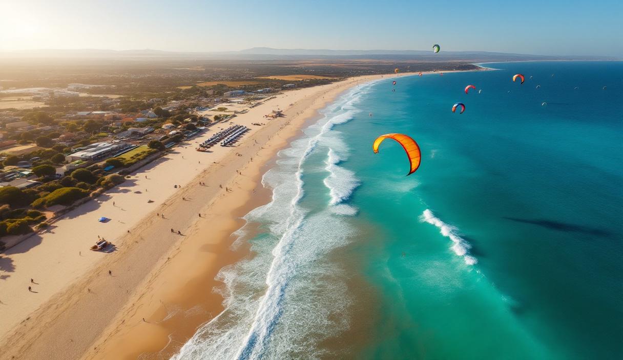 spot kitesurf débutant - Meilleurs spots kitesurf en France pour débuts réussis